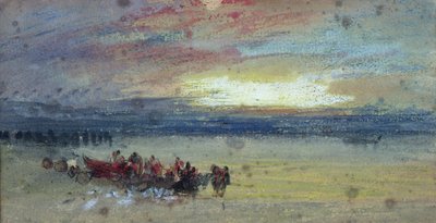 Scena di costa, tramonto da Joseph Mallord William Turner